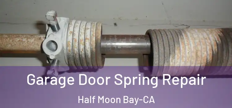  Garage Door Spring Repair Half Moon Bay-CA