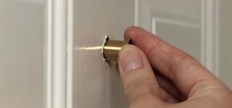 peephole door repair in Half Moon Bay