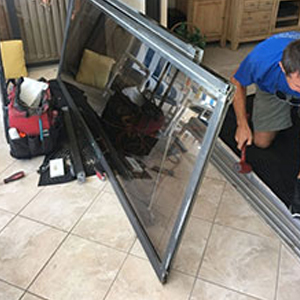 sliding glass door frame repair Half Moon Bay